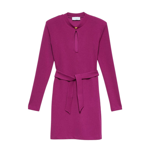 Gaelle Abito corto Abito Donna con scollatura a goccia Ciclamino - Francavilla Moda